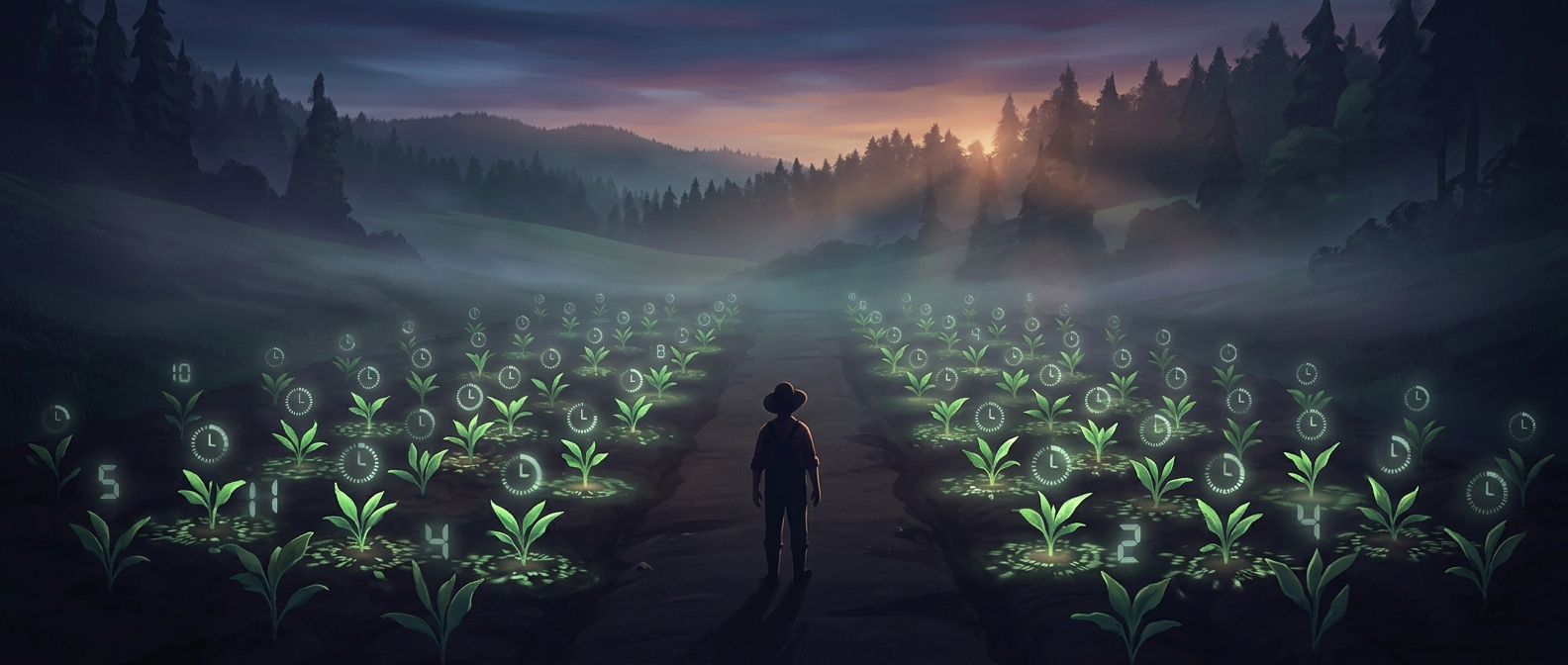 Урожай в Stardew Valley растет на основе невидимых таймеров