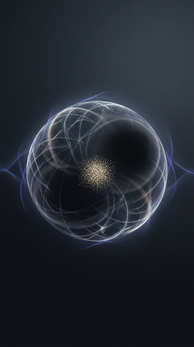 Atoms are over ninety-nine percent empty space, meaning that all the solid matter in the entire universe is essentially just an illusion created by electromagnetic forces pushing against each other.
