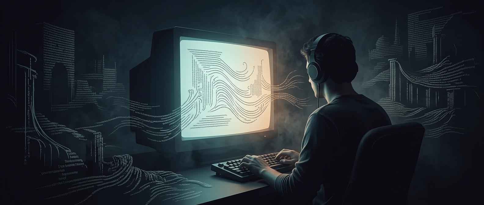 Ранние многопользовательские игры полагались только на текст