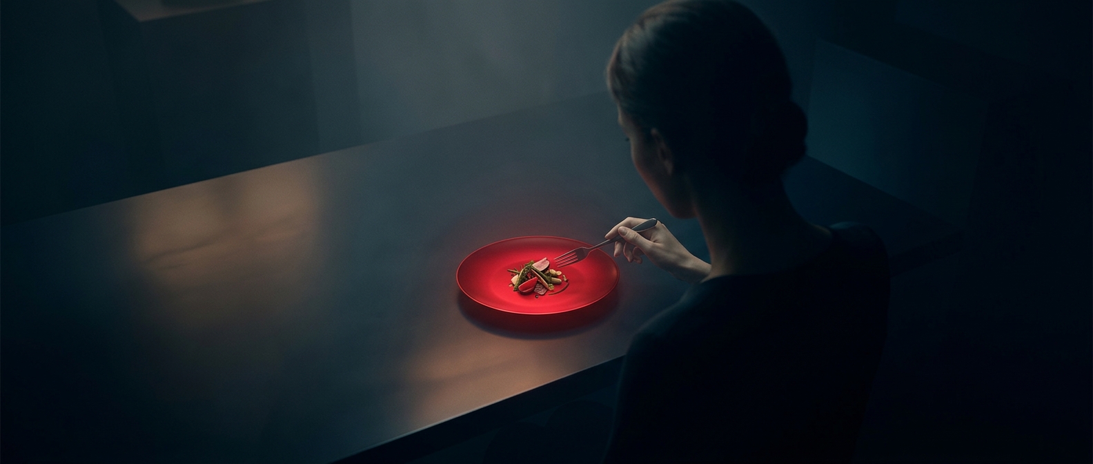 Can red plates curb your appetite