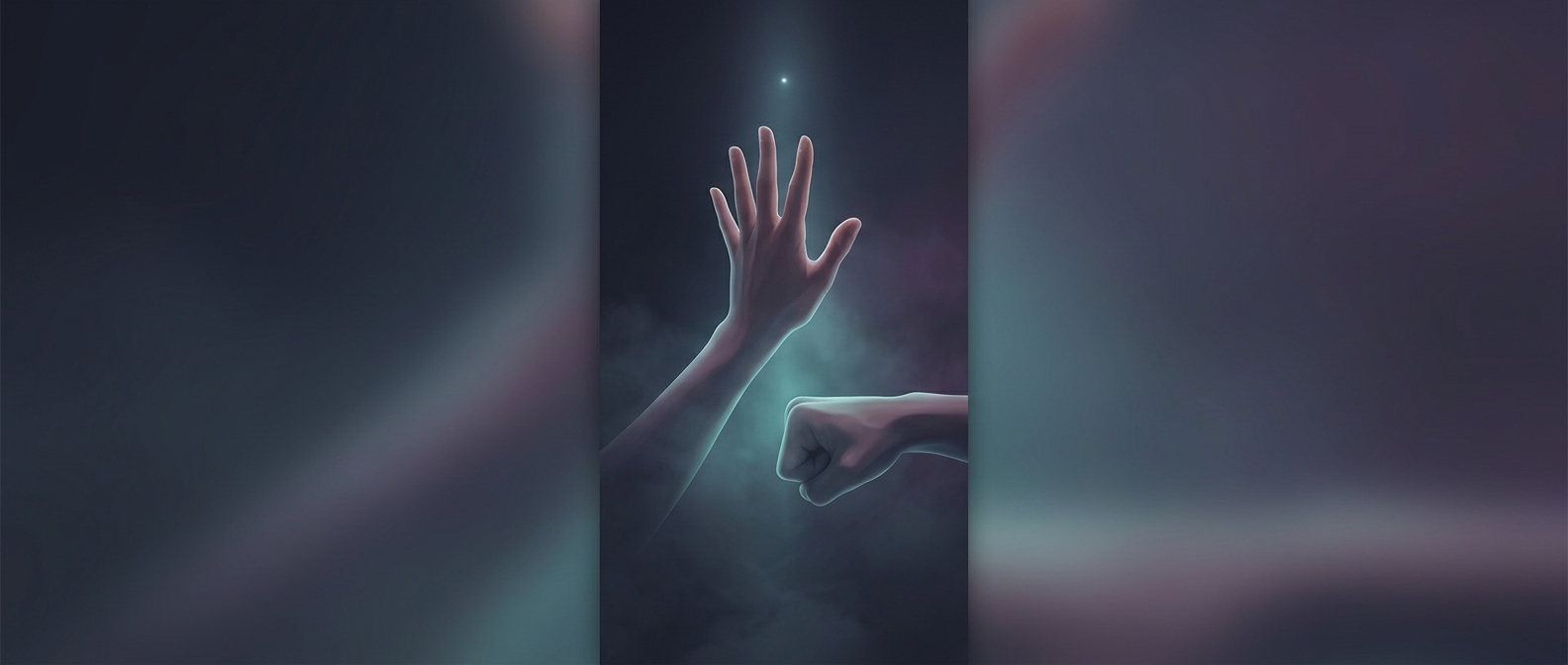 When a high five meets a fist bump