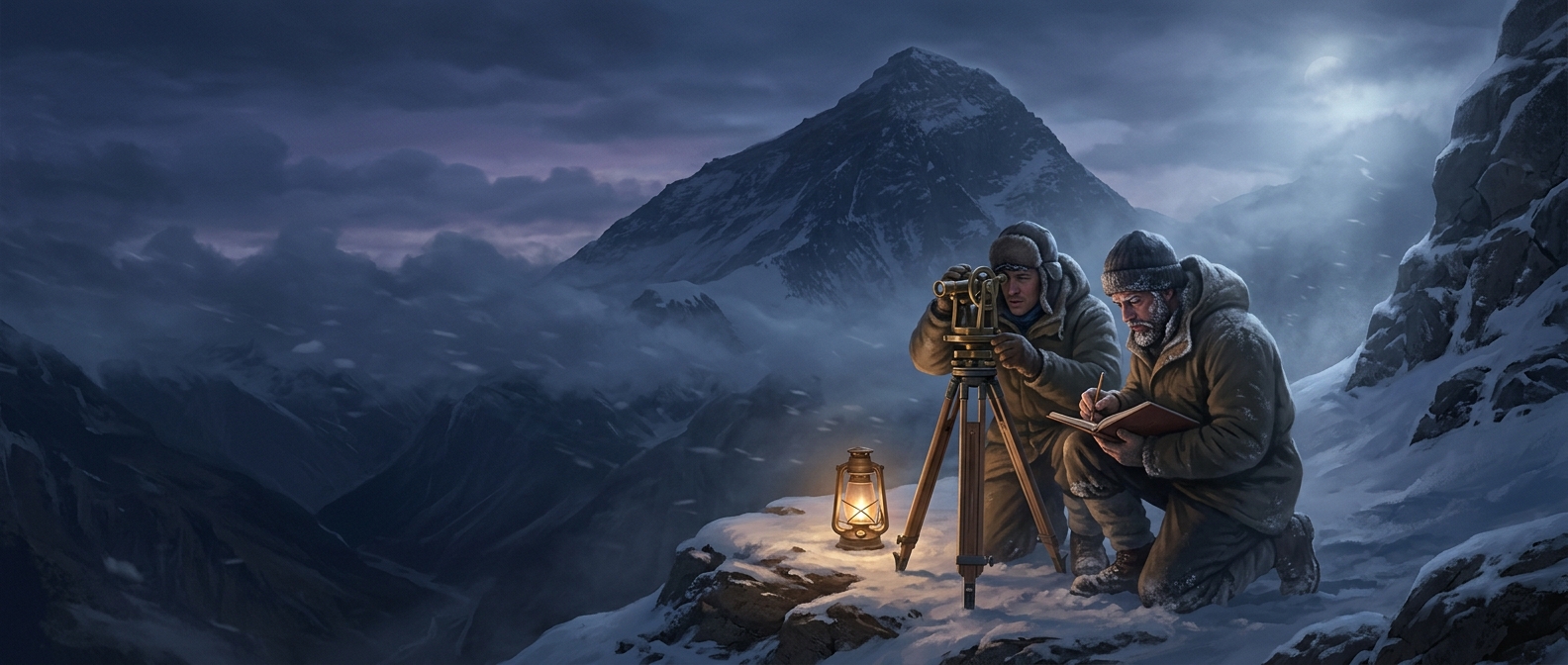 Why surveyors made Everest two feet taller