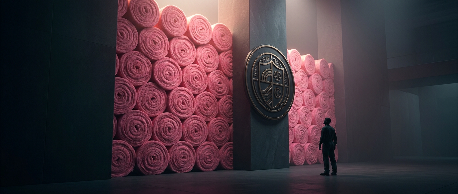 The insulation color one company trademarked