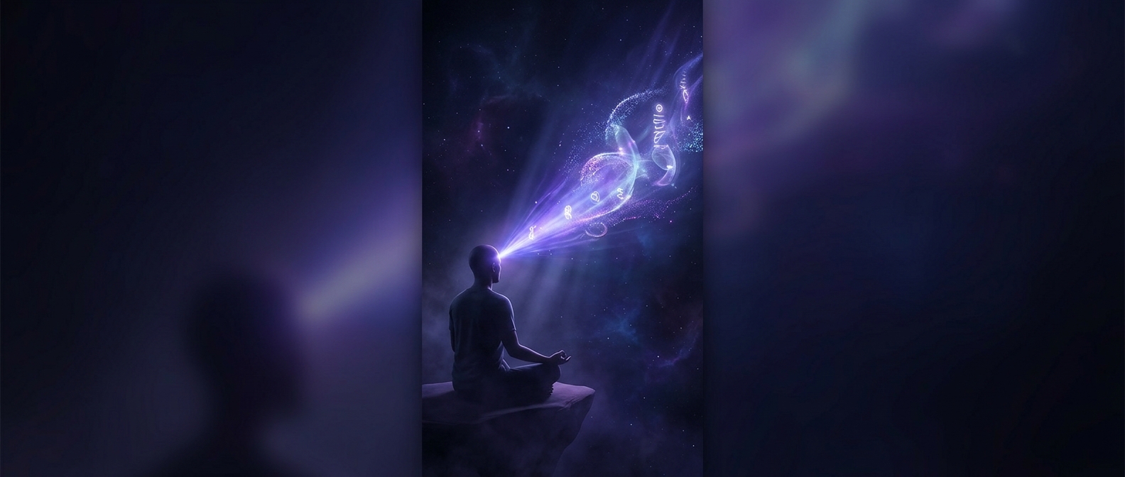 Third eye chakra perceives unseen realms