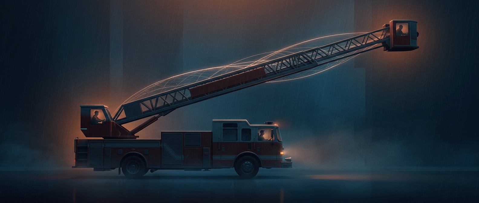 Some fire trucks need a second driver