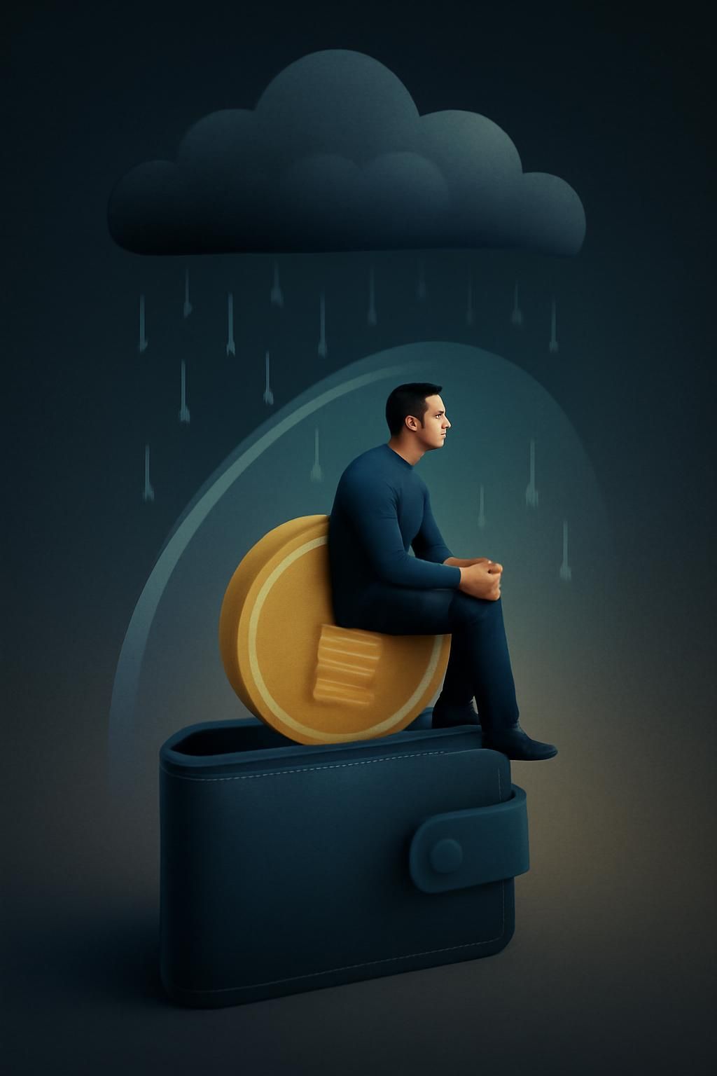 Freelancers often feel broke not because they earn too little, but because their income behaves like weather, not salary.
