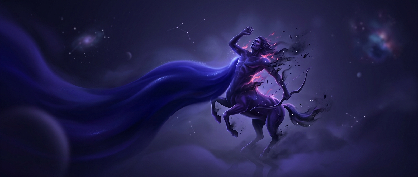 Indigo pushes Sagittarius into existential dread