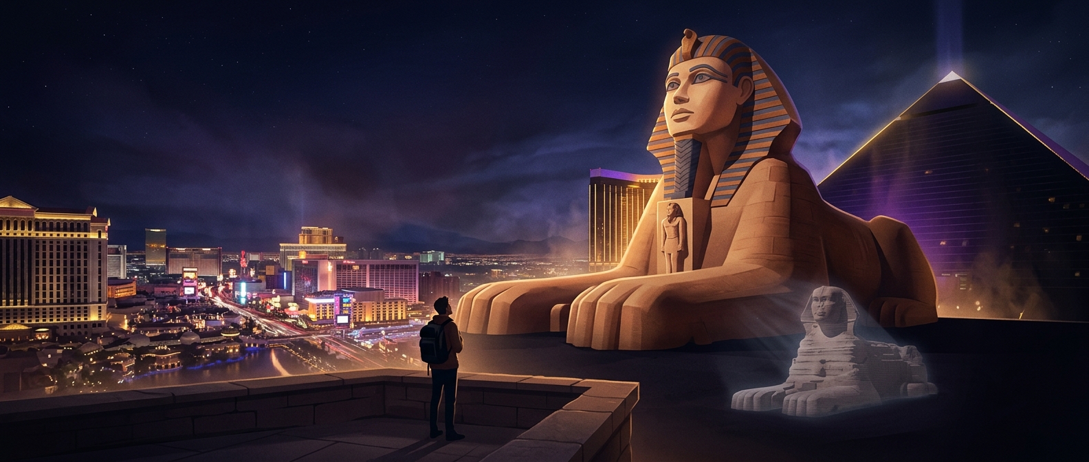 Las Vegas has a Sphinx bigger than Egypt’s original