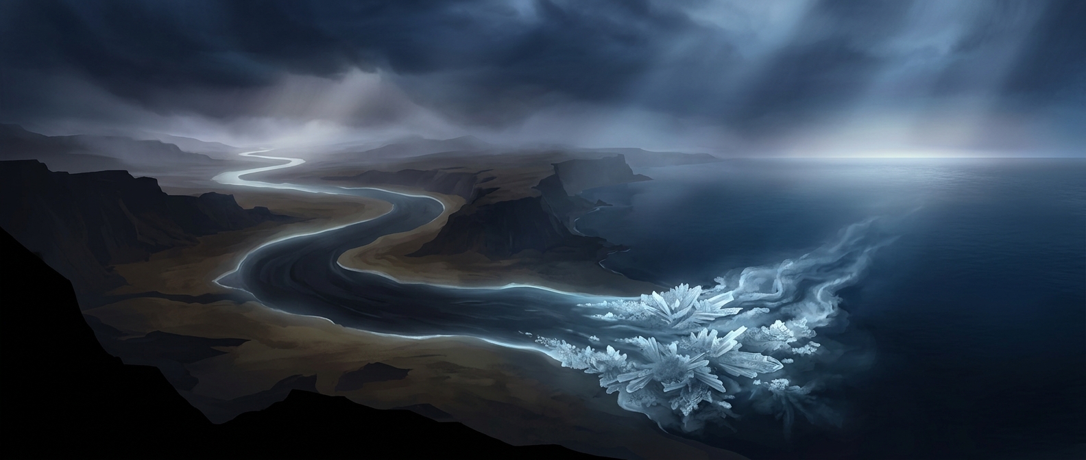 How rivers slowly make the oceans salty