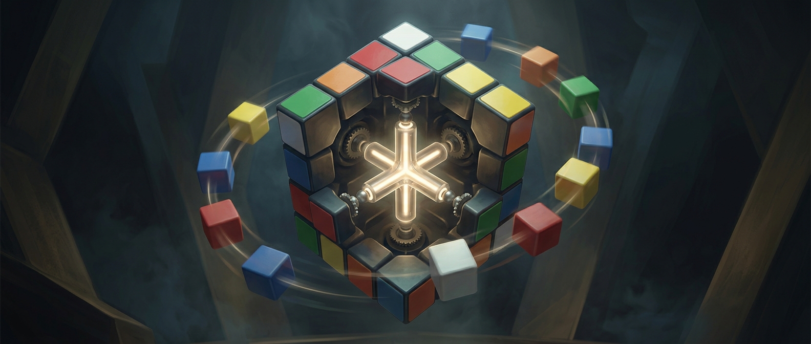The hidden mechanism inside a Rubik’s Cube