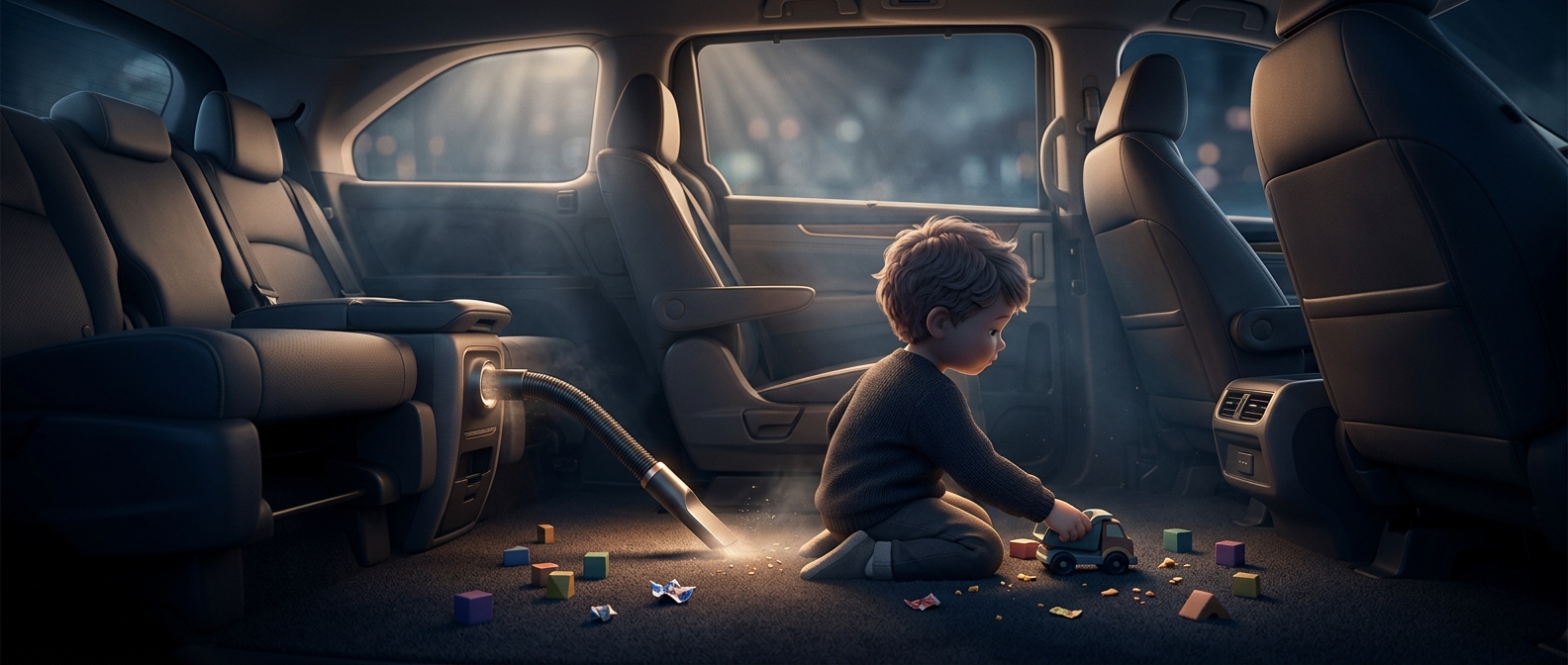 Honda put a vacuum cleaner in a minivan