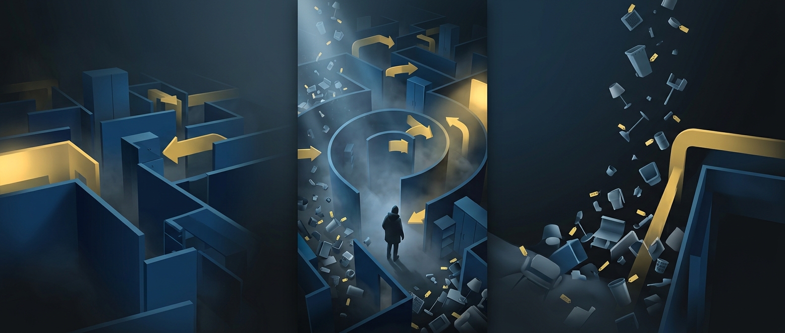 Why IKEA stores feel like confusing mazes