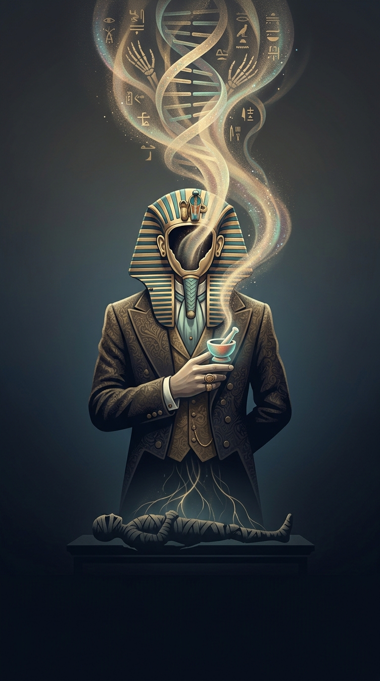How did affluent Victorians routinely interact with ancient Egyptian mummies they imported by the thousands?