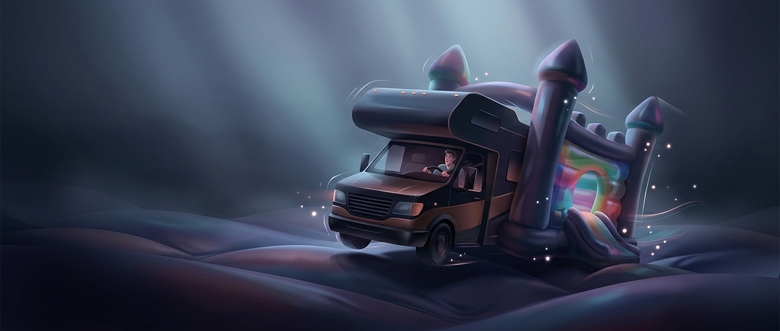 Why driving a motorhome feels like steering a sail