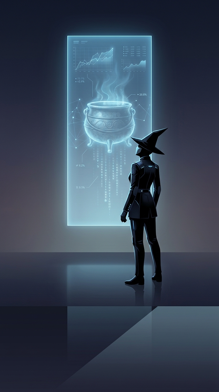 Pointy hats, brooms, and cauldrons define the modern witch aesthetic, but they originally belonged to what profession?