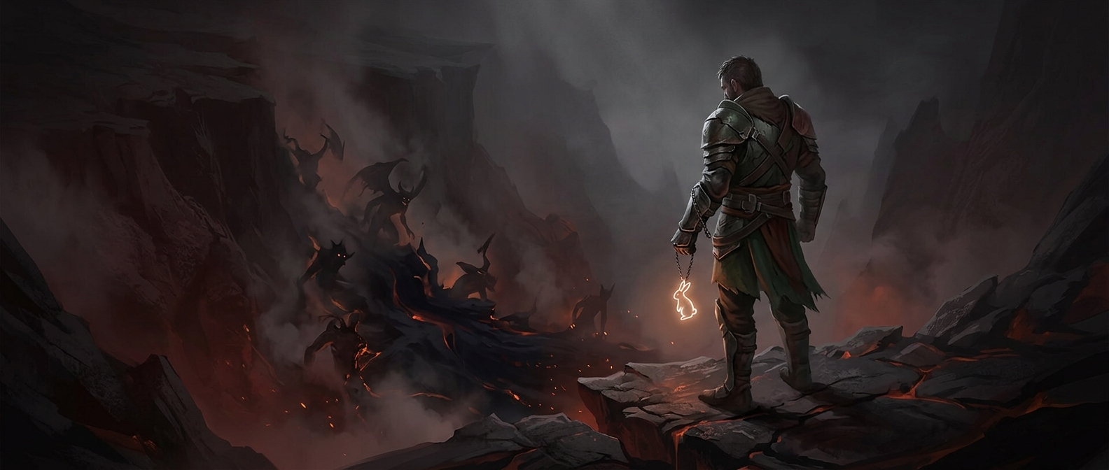 Doom's demon-slaying began with a pet rabbit