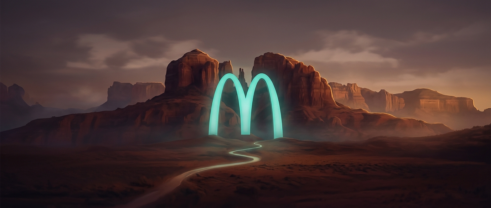 Почему арки McDonald’s в Седоне бирюзовые