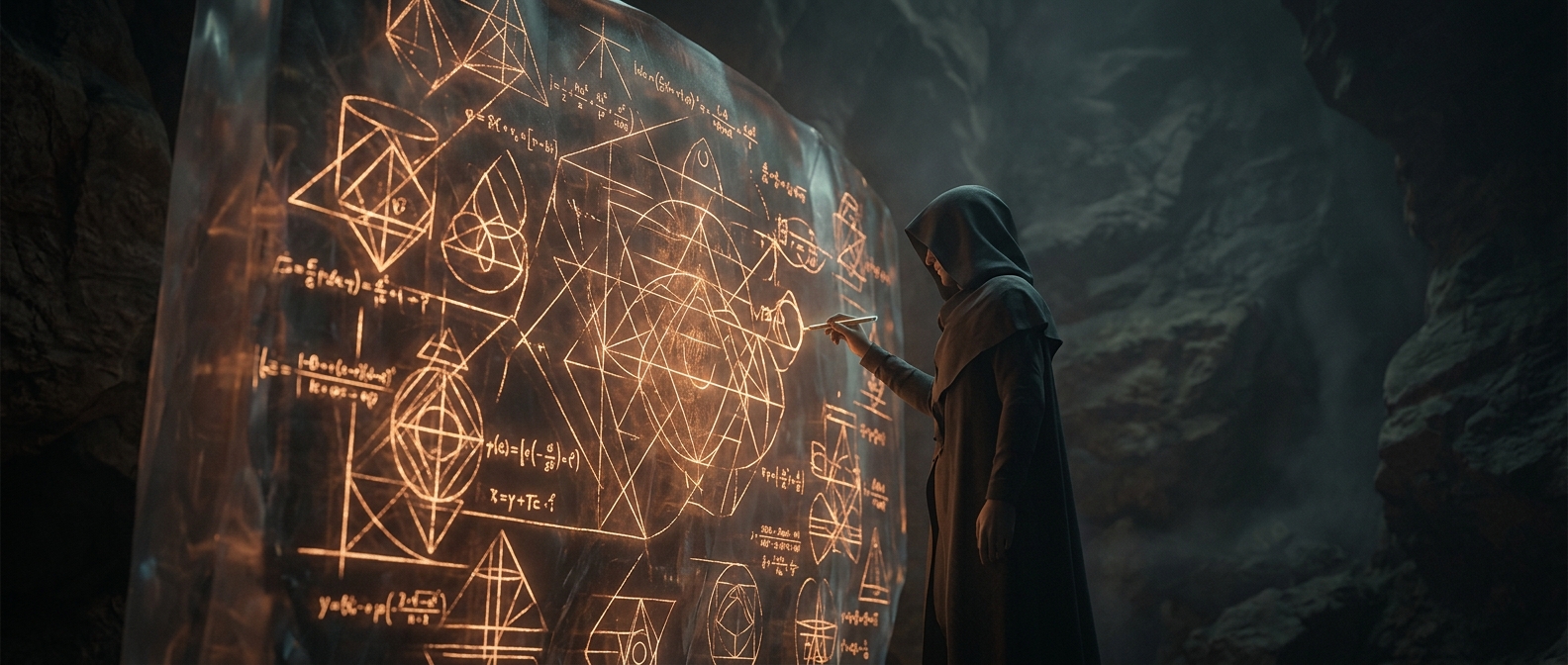 Solving abstract equations for absolutely no reason