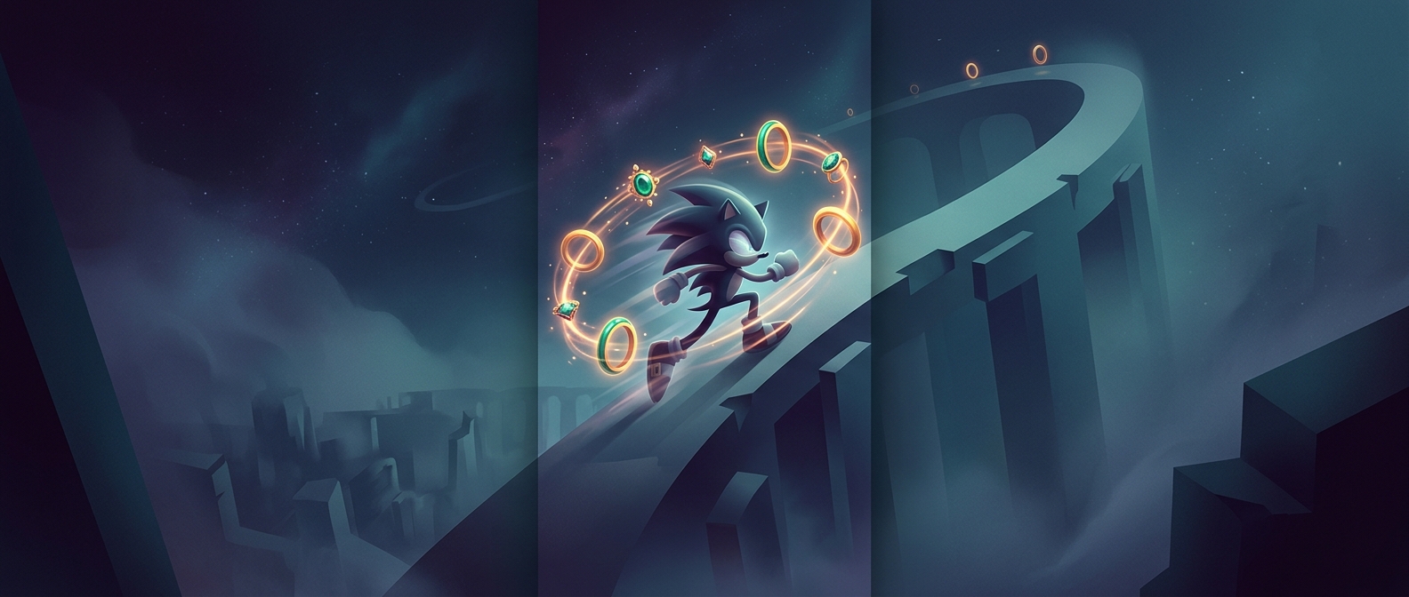 In Sonic, rings can save you from a crushing blow