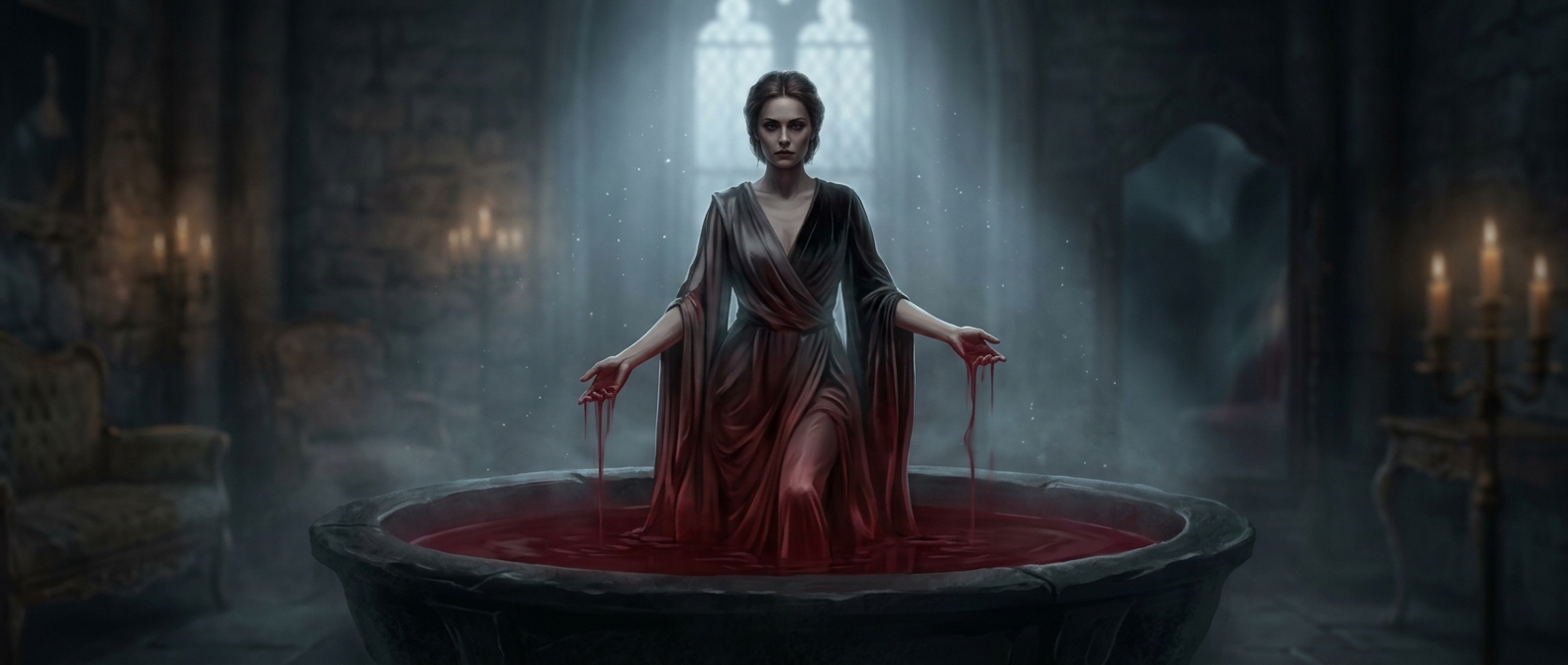 Countess Elizabeth Bathory believed bathing in peasant blood would keep her skin looking mystically young