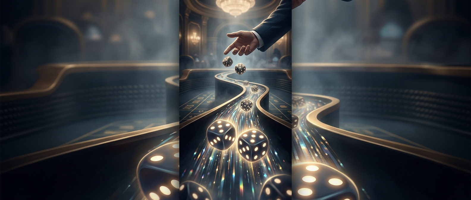 Rolling a seven is statistically inevitable in craps