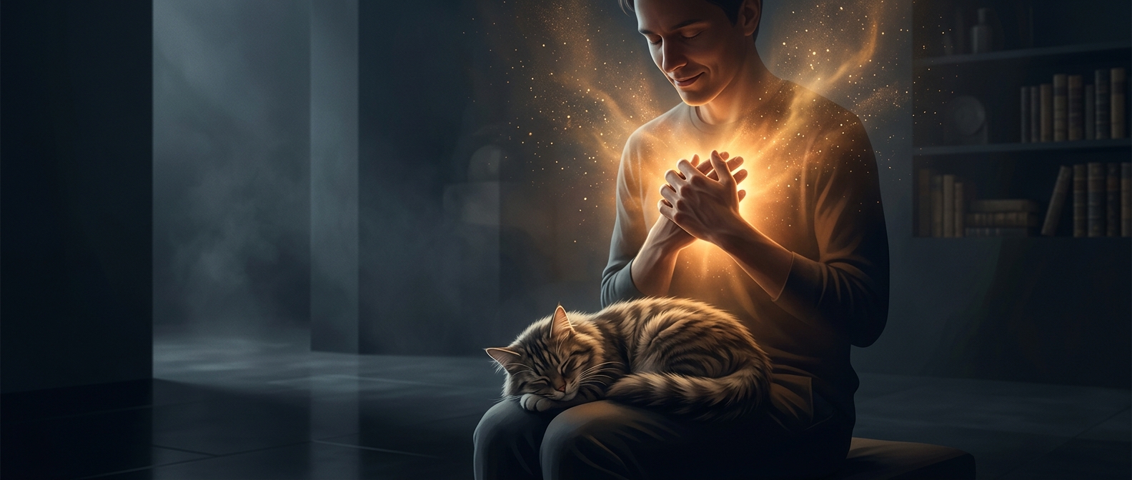 Why a cat choosing your lap feels like a victory