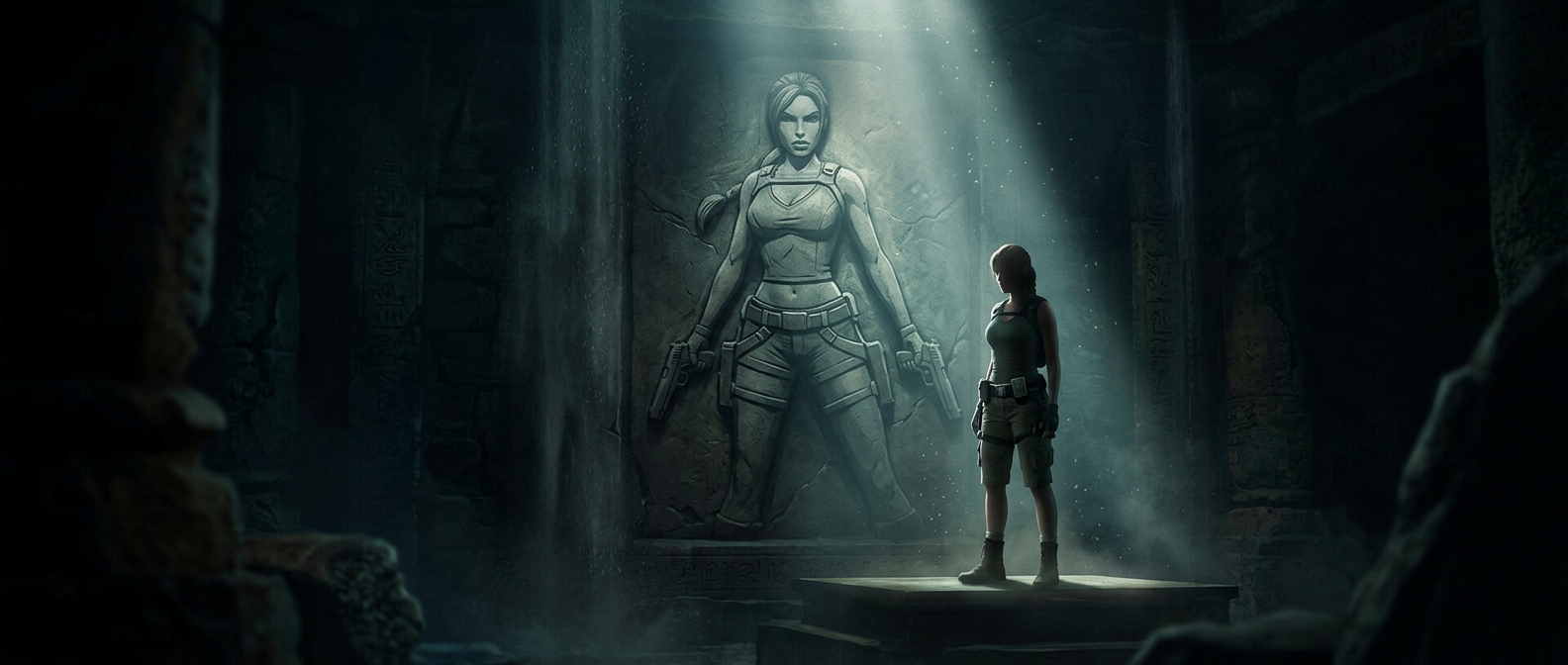 Tomb Raider once used real-life models