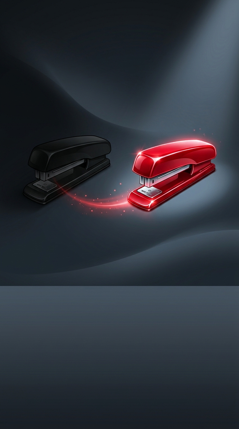 Office Space famously featured a bright red Swingline stapler that literally did not exist in the real world before the cult classic movie was released to the public in 1999.