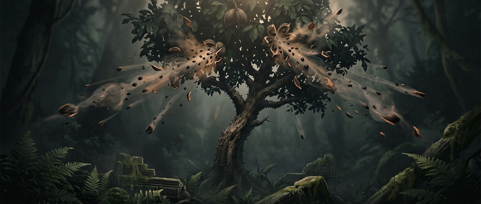The tree that fires its seeds like bullets