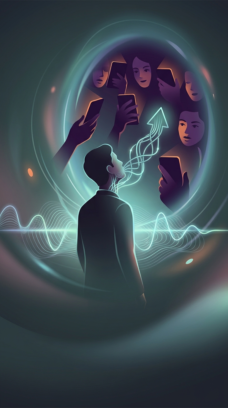 Why do so many influencers unconsciously adopt that strange, upward-inflected "TikTok voice"?