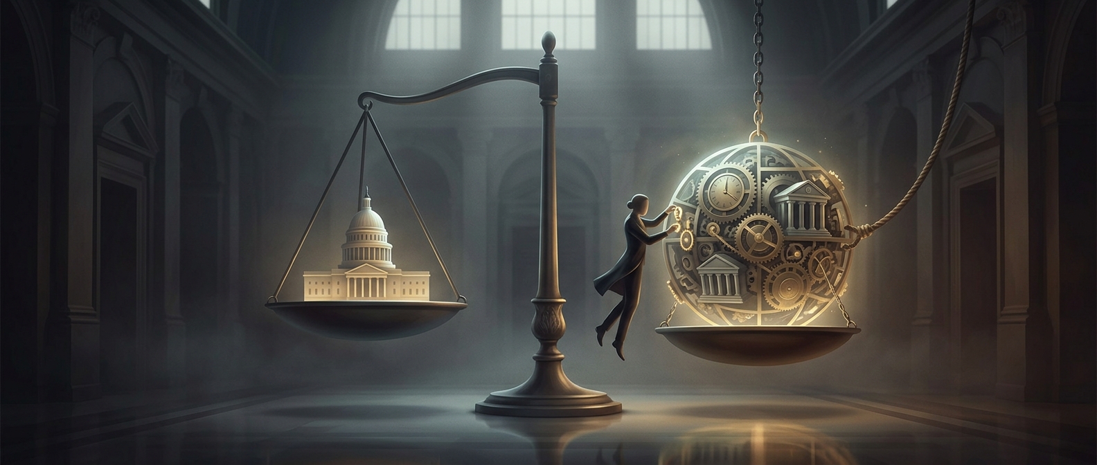 The US central bank sets rates independently