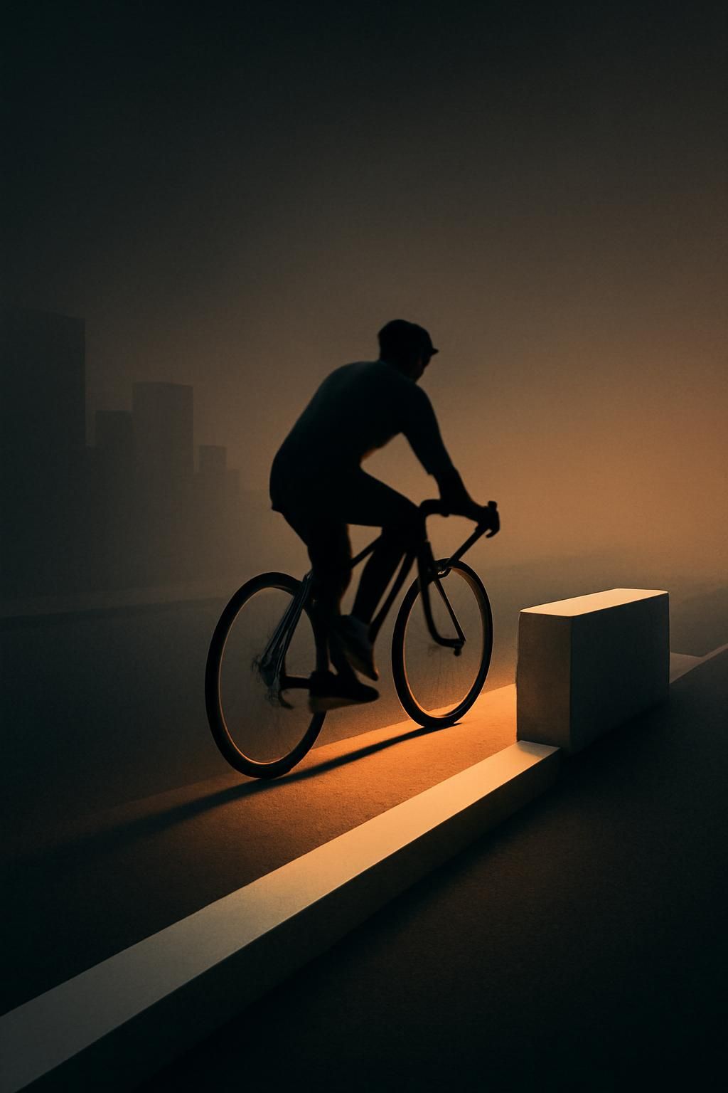 Most powerful safety device for cyclists is not a helmet; it is a line of paint and concrete.