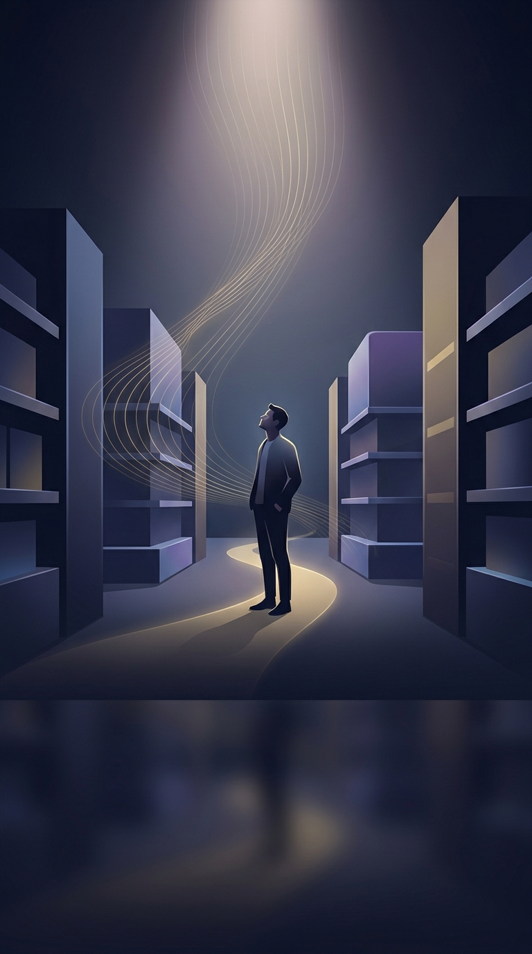Why do major supermarkets intentionally play slow-tempo background music throughout their aisles?