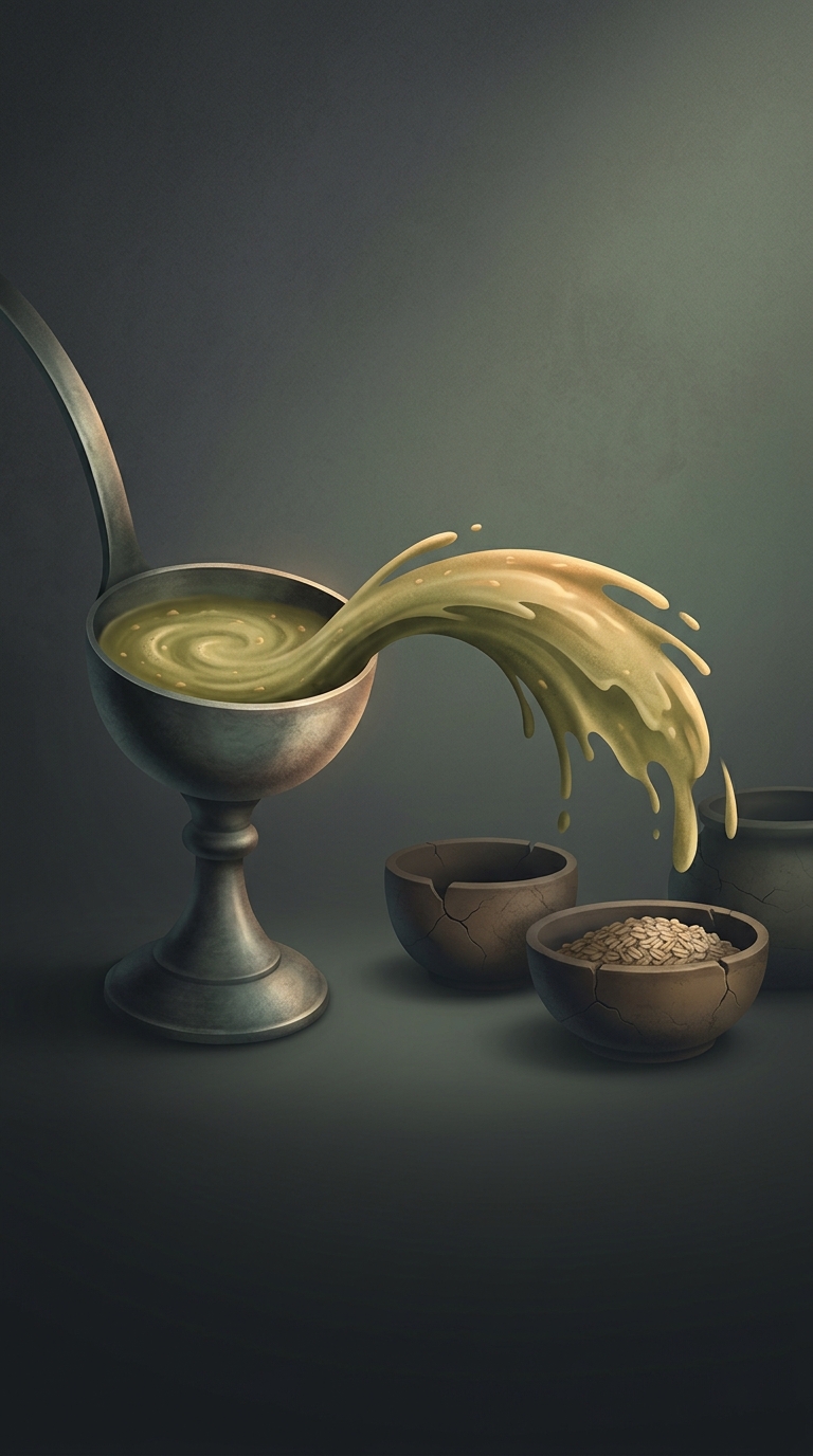 Prop masters for the legendary horror film The Exorcist created the infamous projectile vomit by mixing a canned split pea soup with a touch of oatmeal.