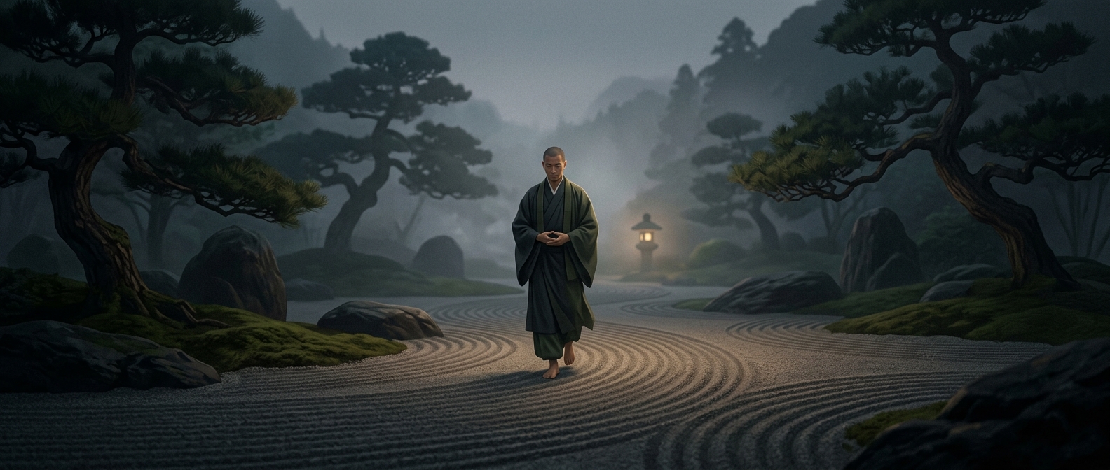 Walking meditation turns an ordinary stroll into a deliberate practice of presence