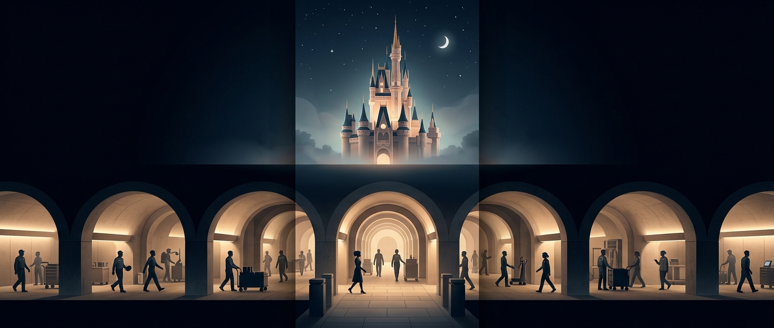 Почему подземные туннели Disney — не подземные
