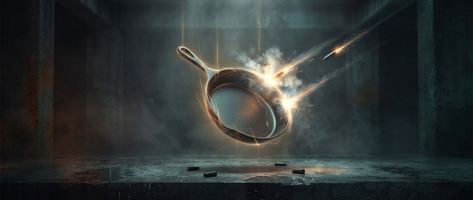 PUBG's frying pan became bulletproof by accident