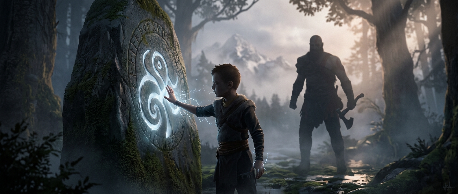 Atreus learns he is a Norse god entirely by accident