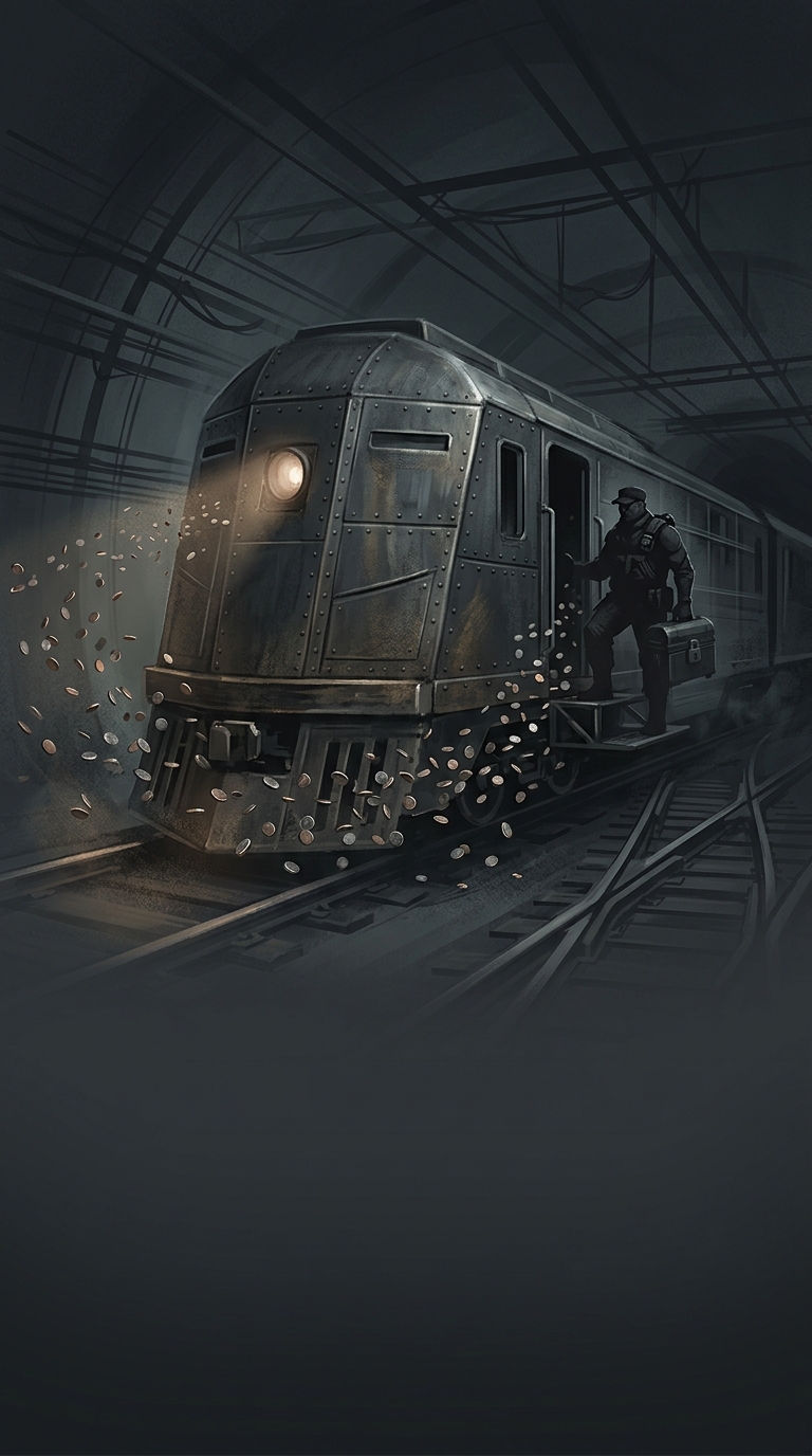 New York City transit authorities secretly operated an armored money train exclusively designed to quietly collect massive heaps of cash from subway station ticket booths in the…