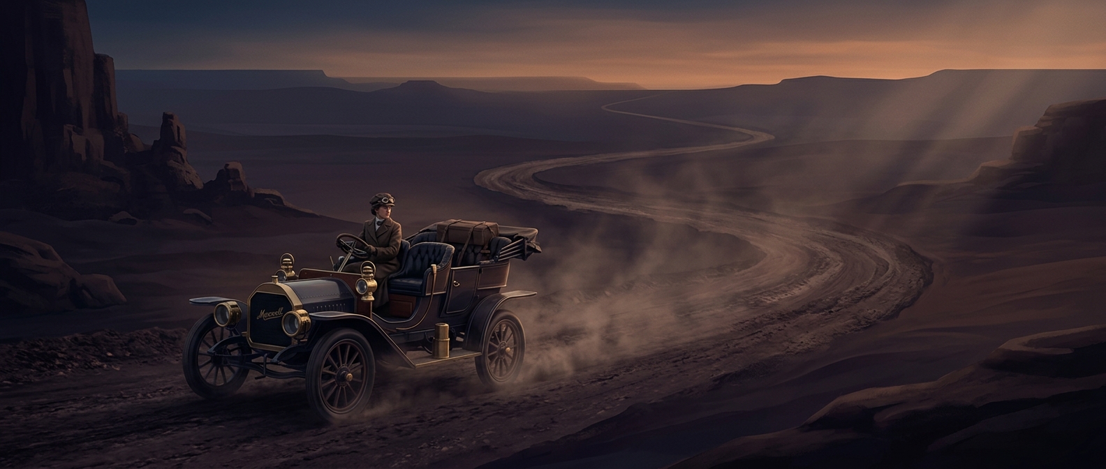 The woman who drove across America in 1909