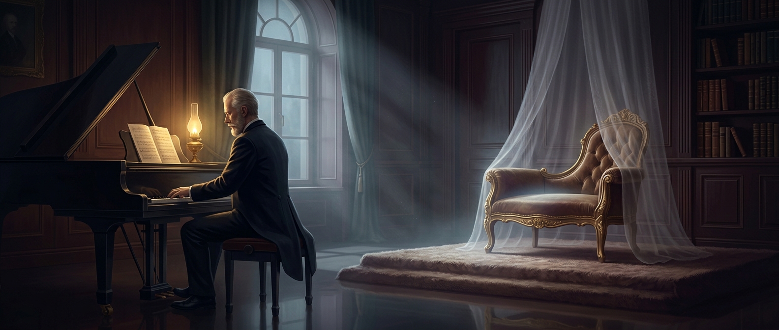 Tchaikovsky's patron funded him without meeting him