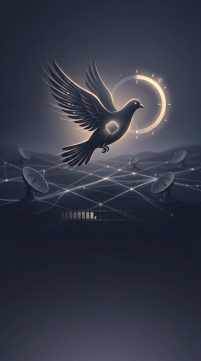 South African tech company workers proved in 2009 that a carrier pigeon carrying a four-gigabyte thumb drive was substantially faster than their local broadband internet service.