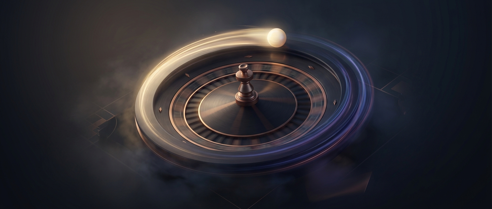 Roulette balls spin strictly opposite the wheel direction