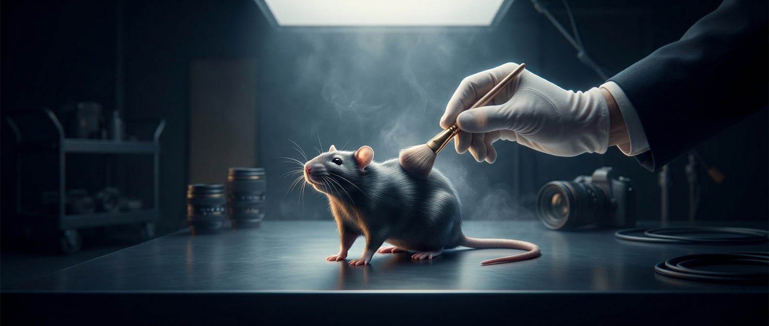 Movie rats are cleaner than they look