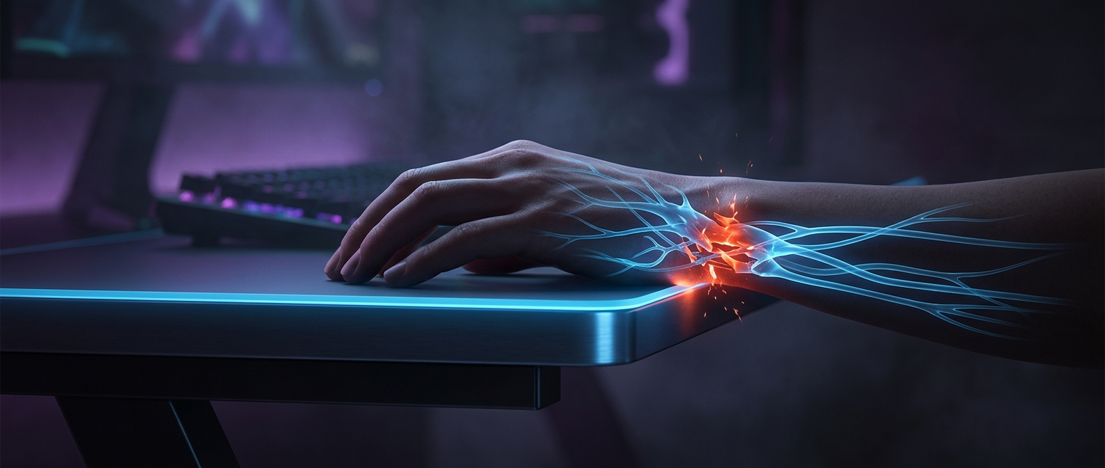 Your desk could be hurting your wrists