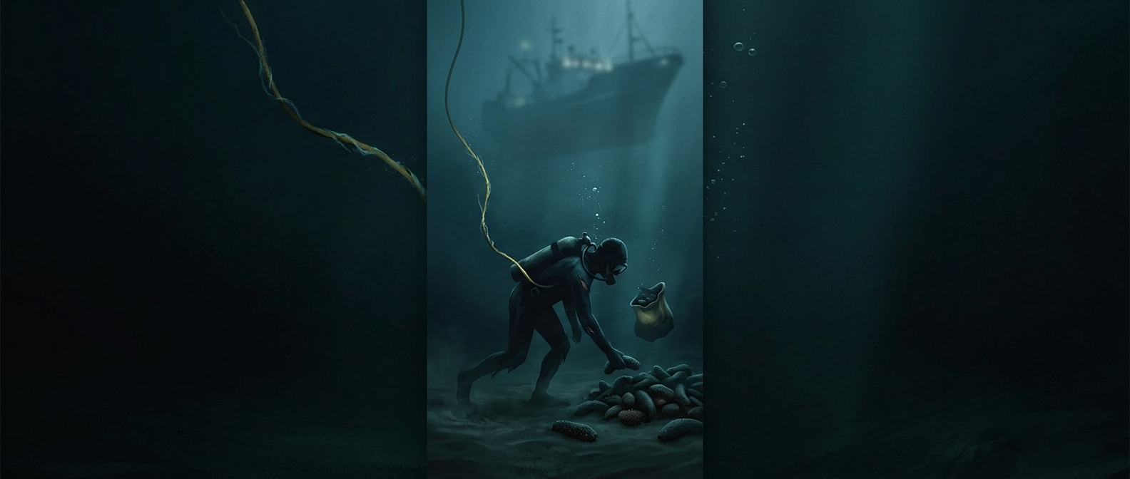 The dangerous work behind sea cucumbers