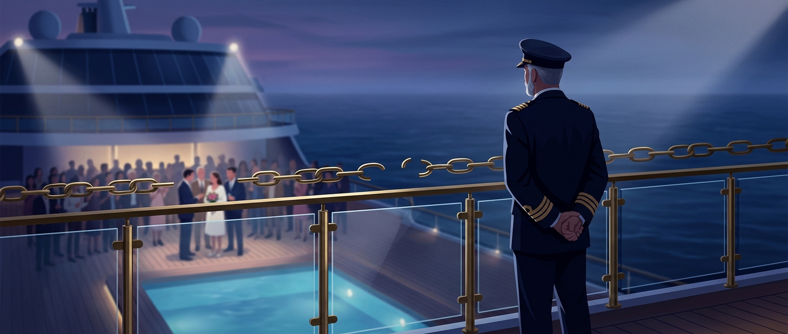 Why cruise captains can't marry passengers