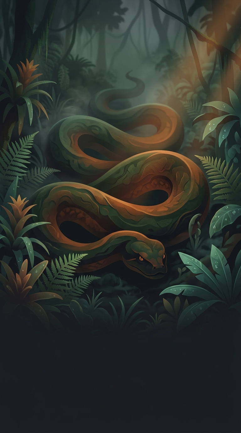 Fossil records show that the prehistoric snake known as Titanoboa grew up to forty-two feet long and weighed well over a ton, thriving in the swampy jungles of South America right after the dinosaurs went extinct.