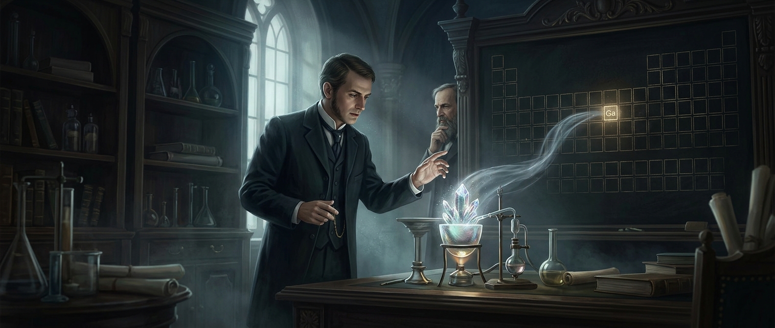 Mendeleev predicted gallium before it was found