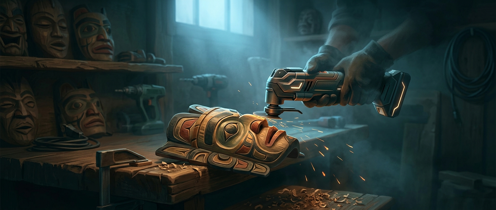 That “hand-carved” souvenir may be factory-made